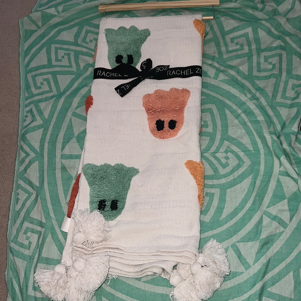 Rachel Zoe ghost blanket